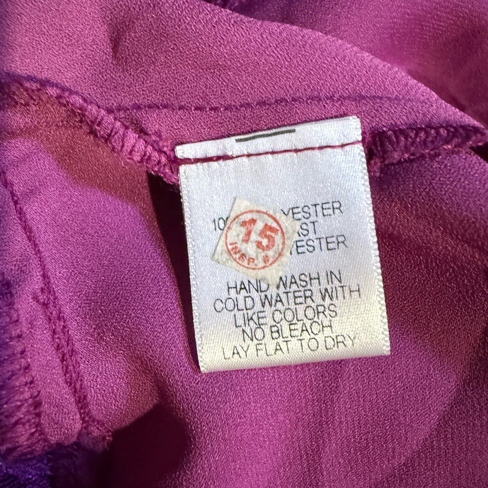 Harlowe & Graham Cropped Blouse - Picture 7 of 7